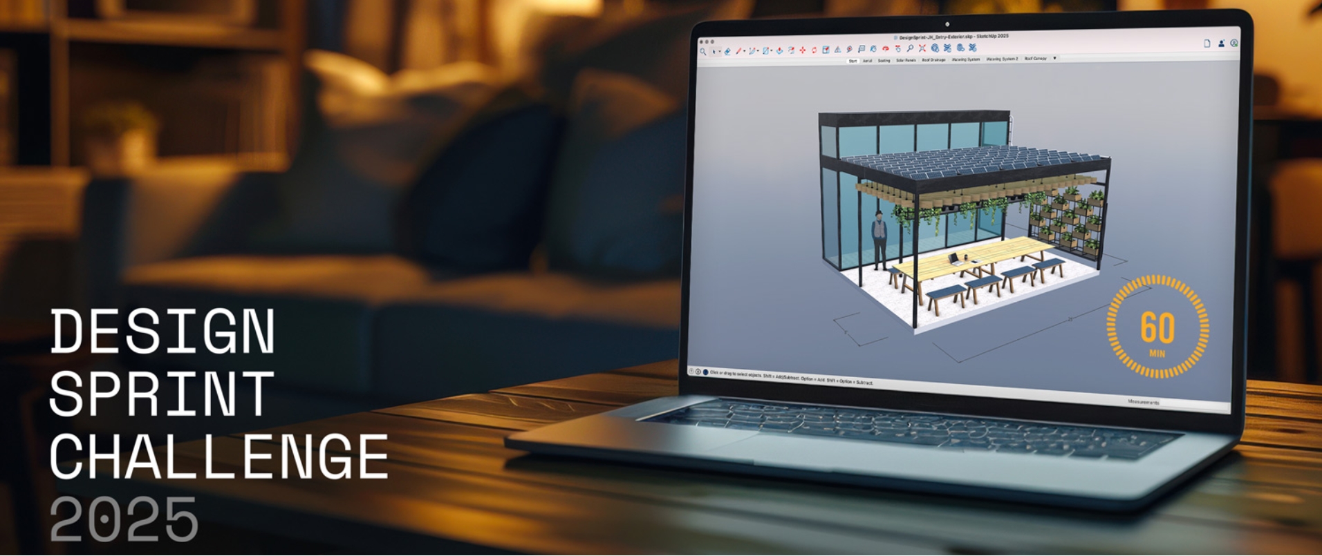 SketchUp 设计冲刺大赛-CNYISAI艺赛 | 翕然艺术