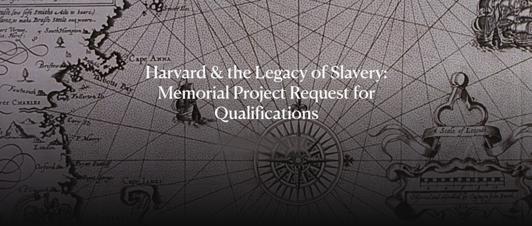 哈佛大学与奴隶制遗产委员会纪念项目征集竞赛-CNYISAI艺赛