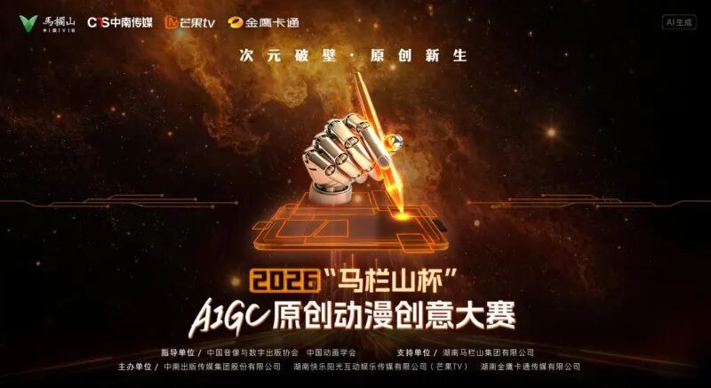 2026“马栏山杯”AIGC原创动漫创意大赛-CNYISAI艺赛 | 翕然艺术