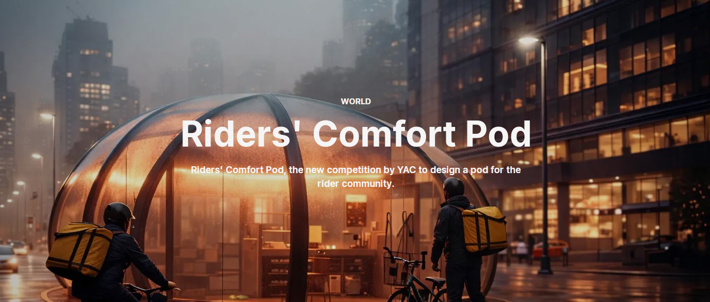 “外卖骑手休息舱（Riders' Comfort Pod）”设计竞赛-CNYISAI艺赛 | 翕然艺术